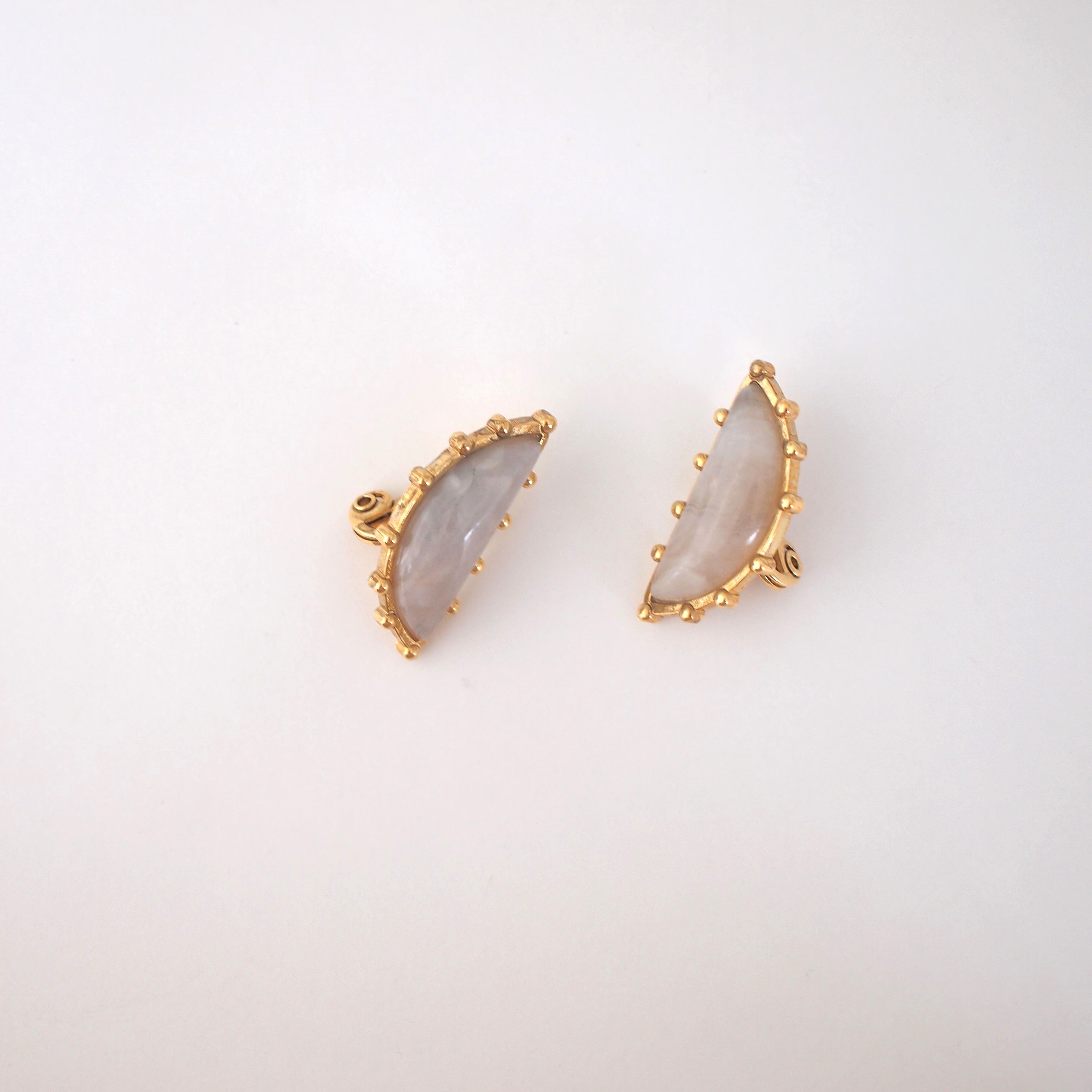 ADER.bijoux（アデルビジュー）｜SABLE gem stone earring/イヤリング
