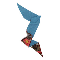 Slim Flower Stripe Scarf/スカーフ