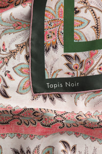 Classical Flower Wave Scarf/スカーフ