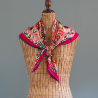 Classical Pink Paisley Scarf/スカーフ