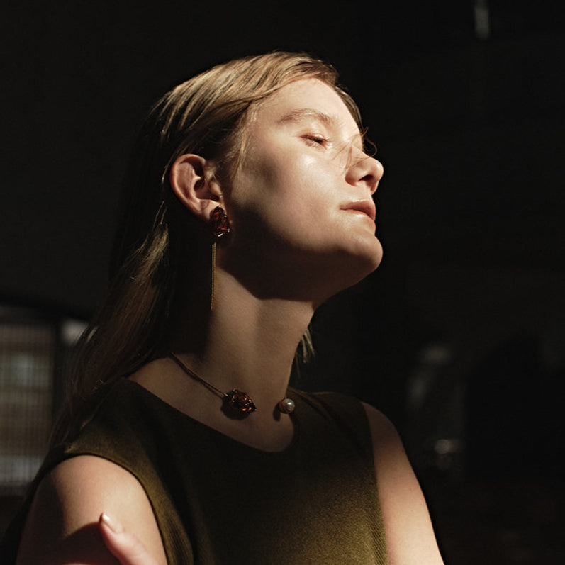 ADER.bijoux（アデルビジュー）｜ENGRAM fringe pierce/ピアス