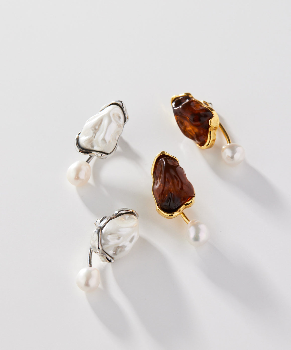 ADER.bijoux（アデルビジュー）｜ENGRAM 2way pearl pierce/ピアス