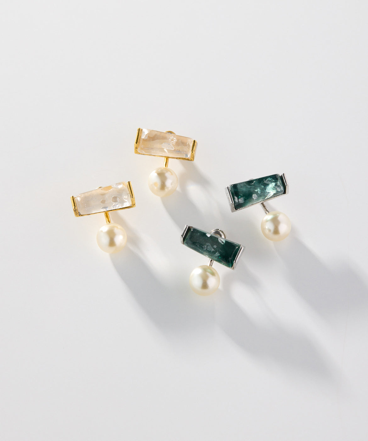 ADER.bijoux（アデルビジュー）｜MARGE pearl 2way pierce/ピアス 