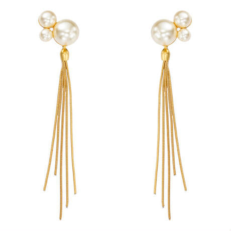 ADER.bijoux（アデルビジュー）｜PEARL fringe 2way pierce – boutique