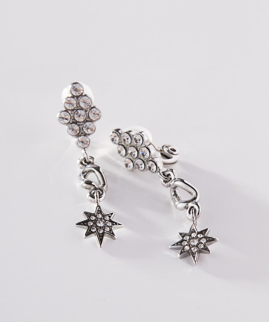 STAR mix motif pierce/earring