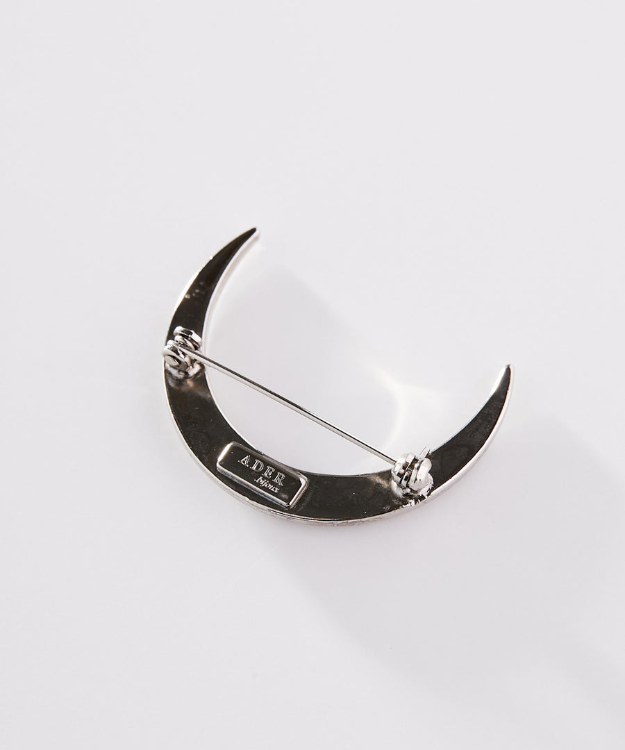 MOON brooch