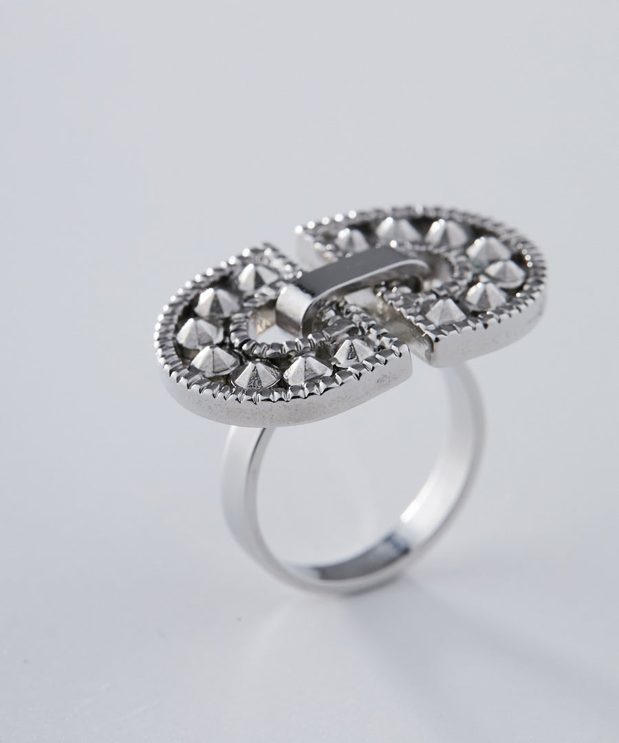 Marcasite ring