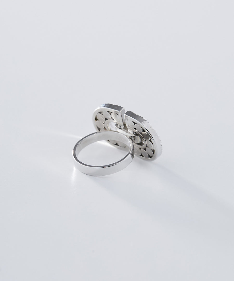 Marcasite ring