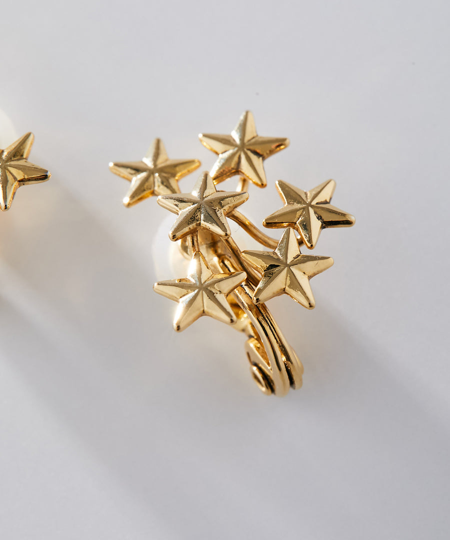 FILIGREE star studs pierce / earring