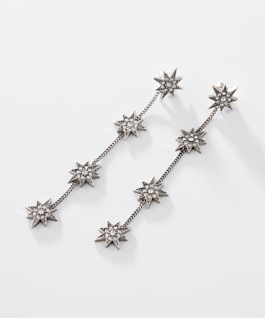 STAR long pierce/earring