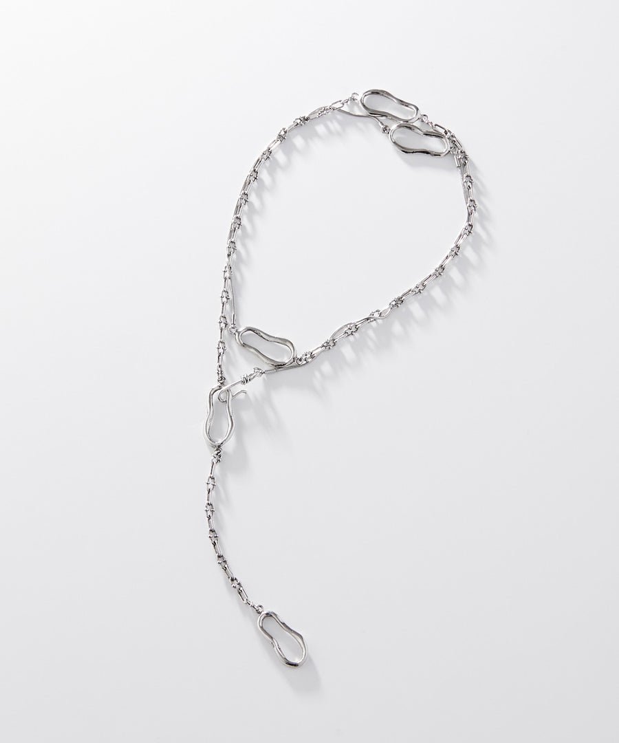 NUAGE double chain layerd necklace