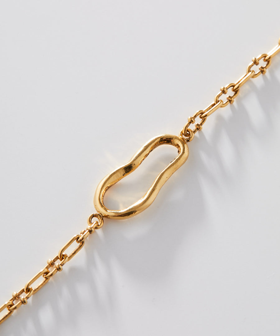 NUAGE double chain layerd necklace