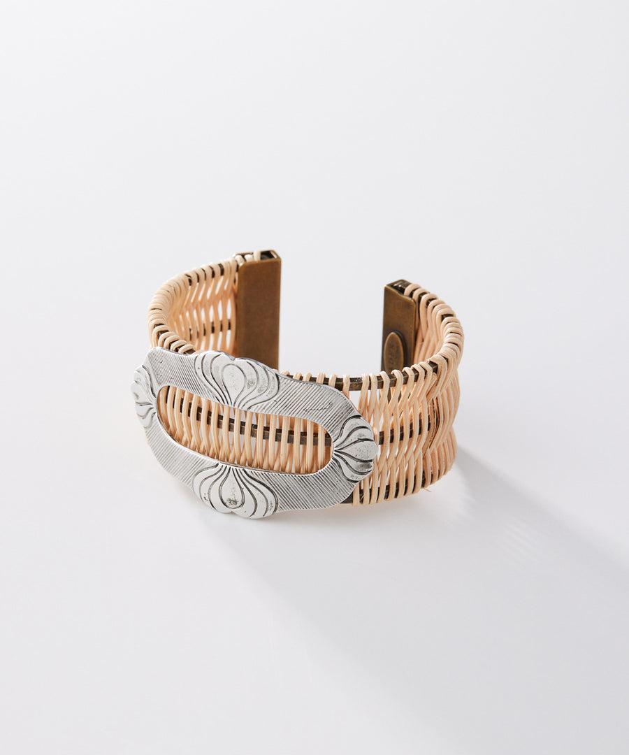 RATTAN vintage bukle bangle