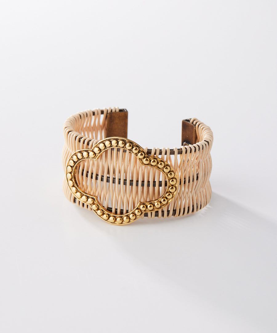 RATTAN vintage bukle bangle