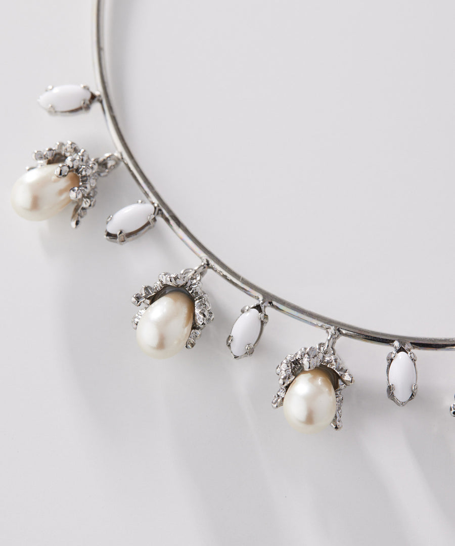 Lily of the valley choker