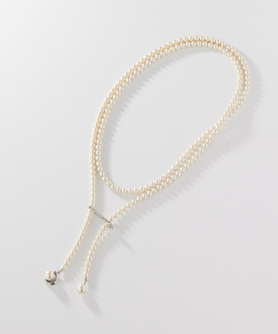 VAGUE pearl multi-usage necklace