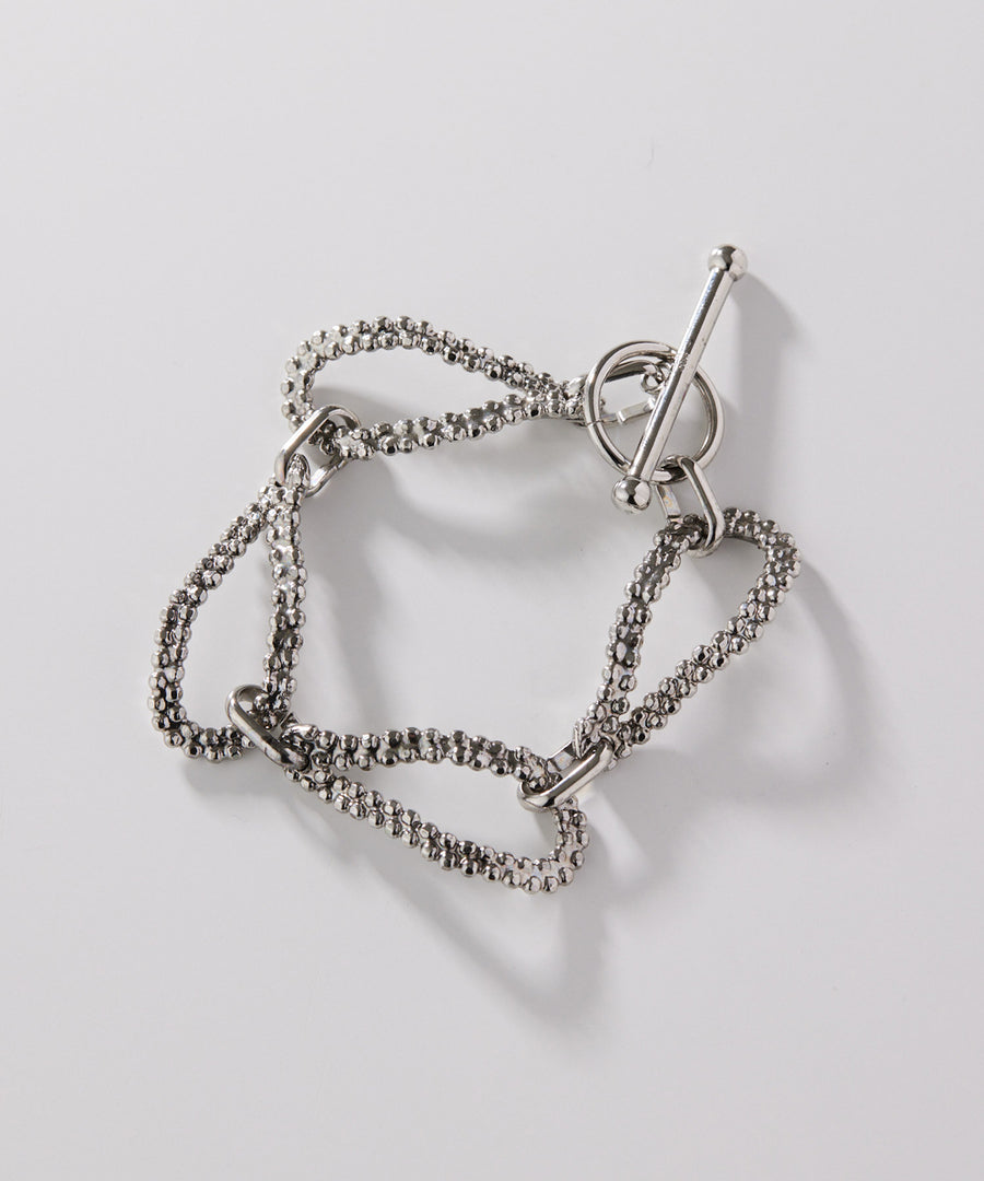 CUTSTEEL twist chain bracelet