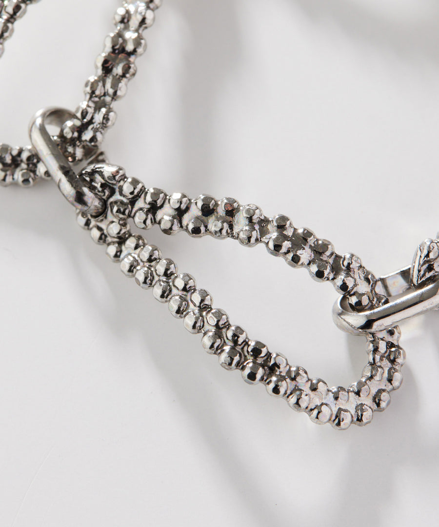 CUTSTEEL twist chain bracelet