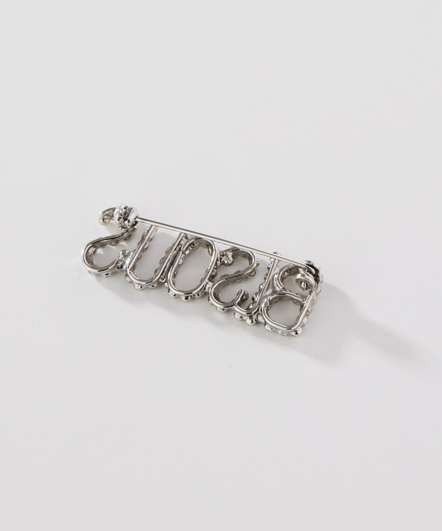 CUTSTEEL bisous brooch