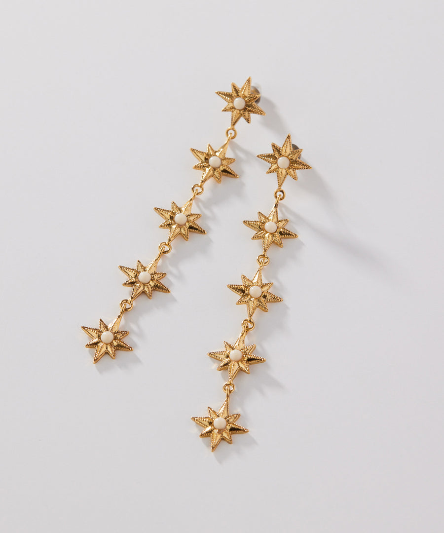 STAR motif long pierce