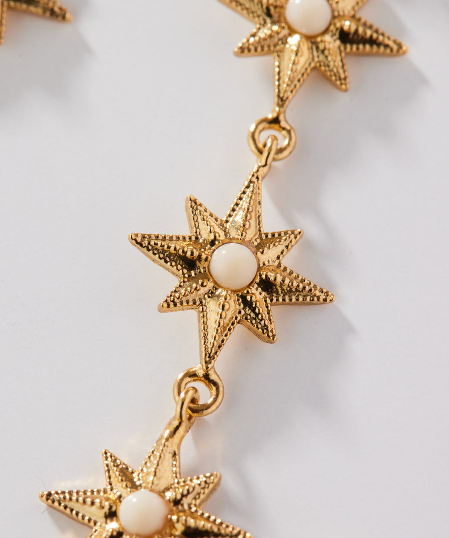 STAR motif long pierce