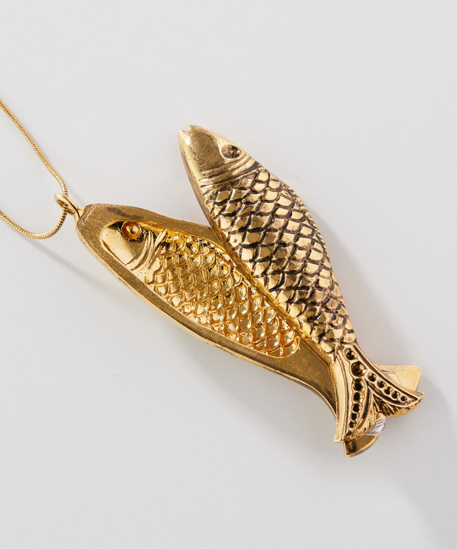 fish adjuster necklace / ADER.decor