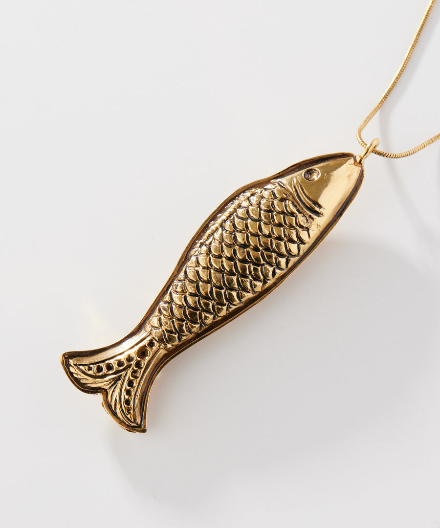 fish adjuster necklace / ADER.decor