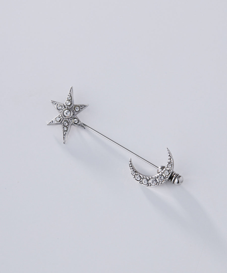 STAR pin brooch