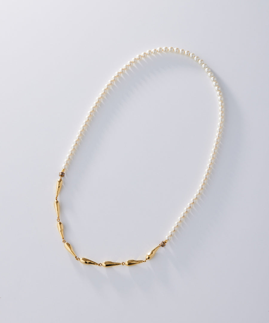 GOUTTE 3way pearl necklace