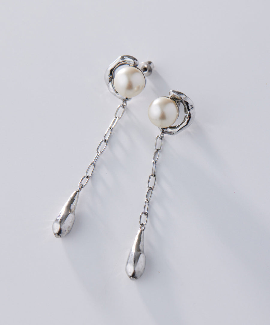 GOUTTE pearl chain pierce