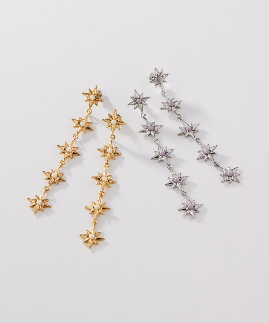 STAR motif long pierce