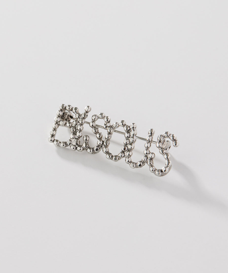 CUTSTEEL bisous brooch