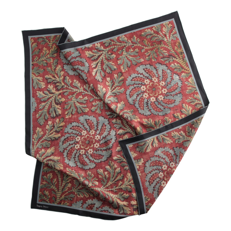 Classical Red Flower Scarf