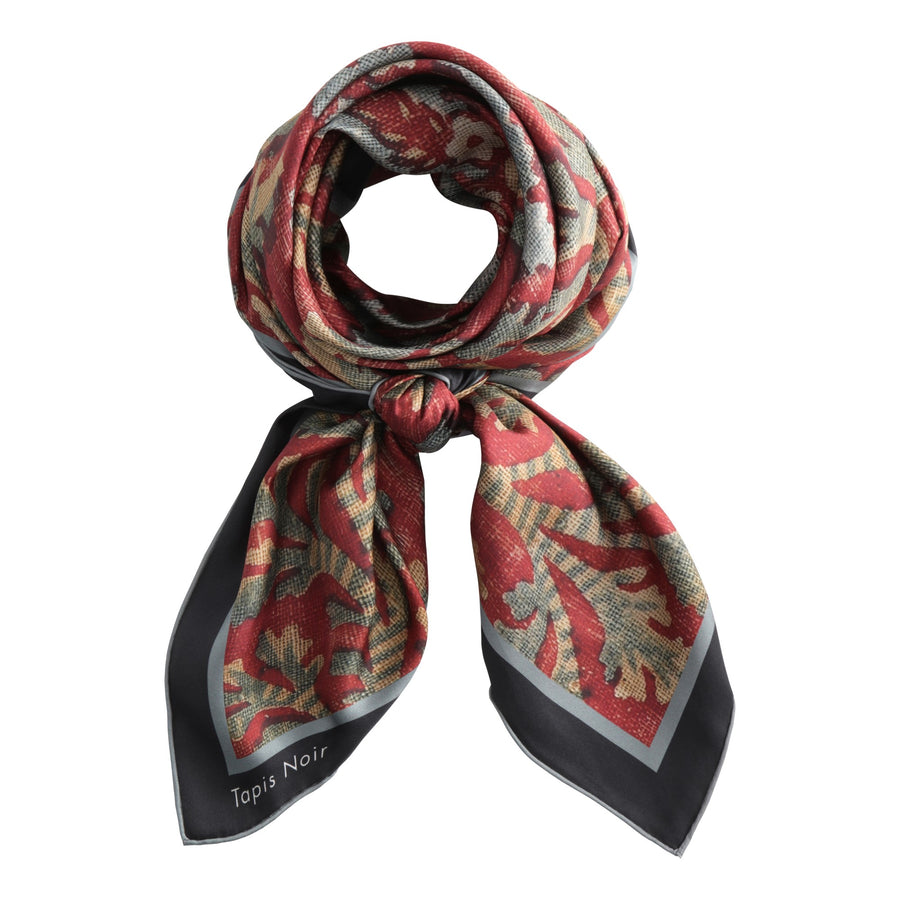 Classical Red Flower Scarf