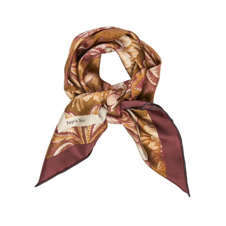 Classical Golden Bloom Scarf