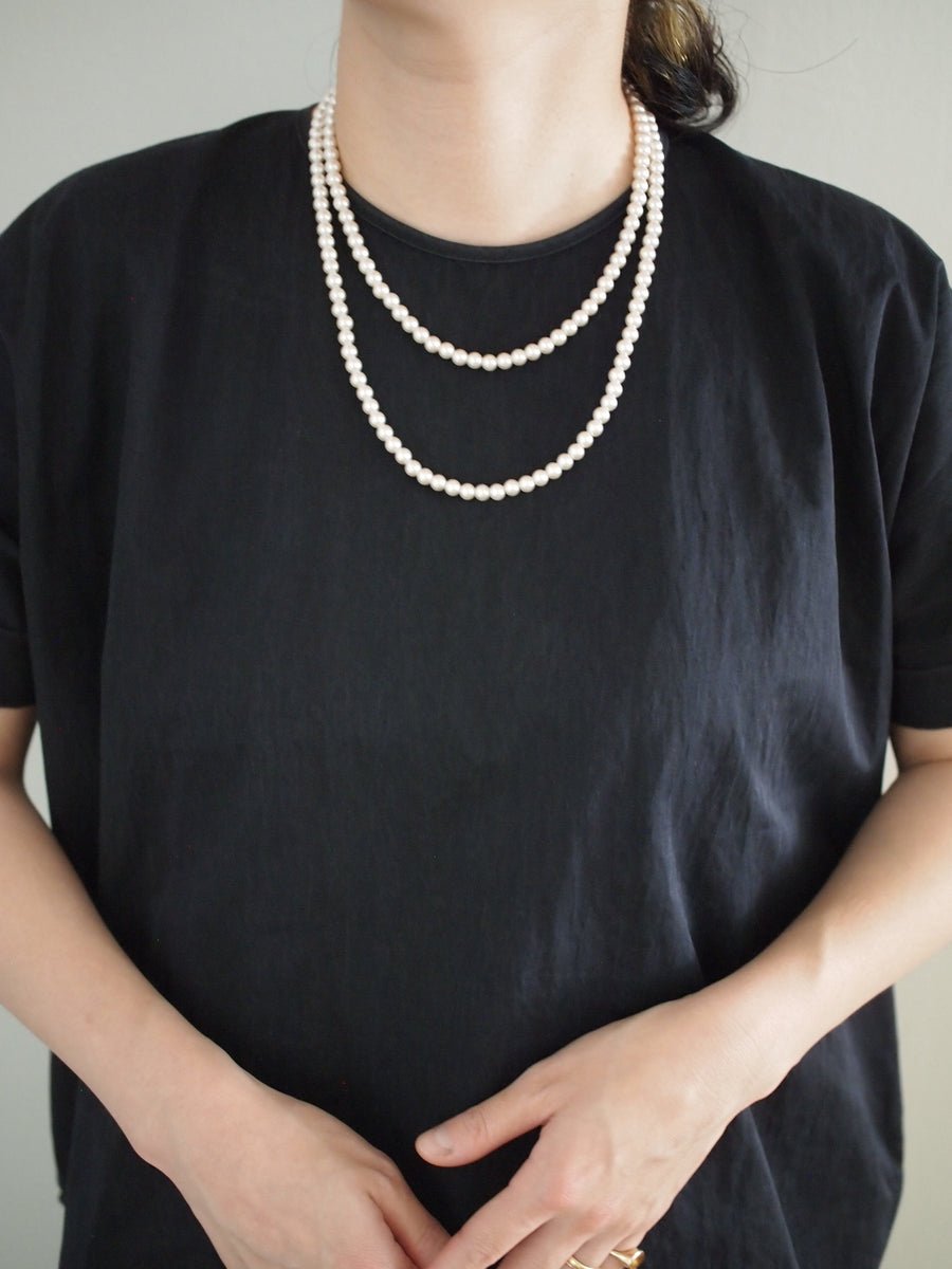 PEARL long necklace＜LIMITED COLOR＞