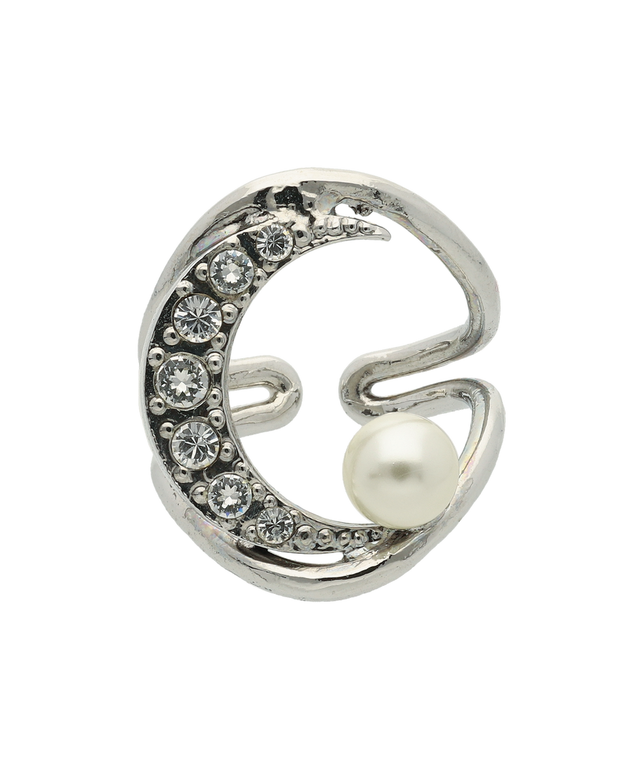 MOON pearl ring