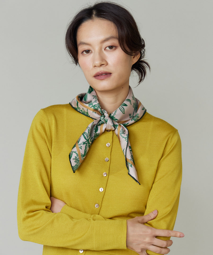 SORA ネイビー ロゴパターン スカーフ マップ柄 スカーフ / 23区 | ファッション通販 【公式通販】オン