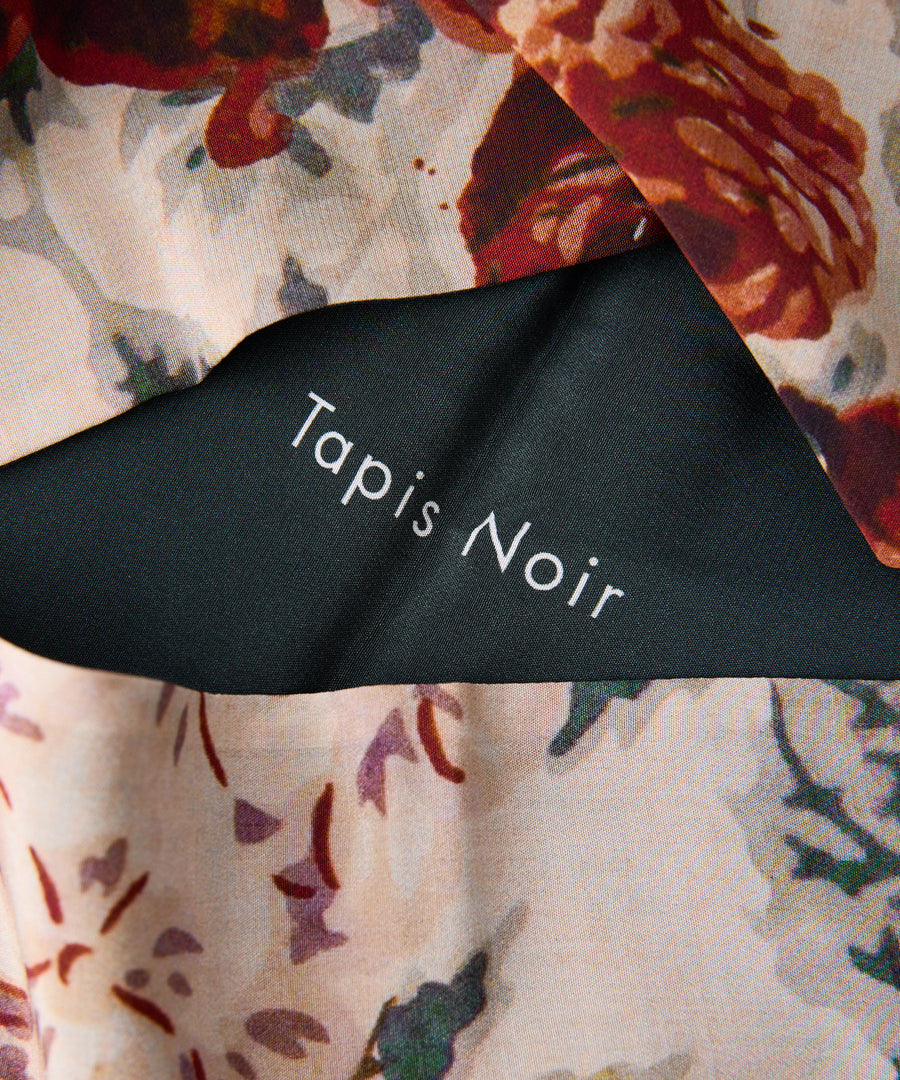 Slim Warm Flower Scarf /スカーフ*Japan Exclusive