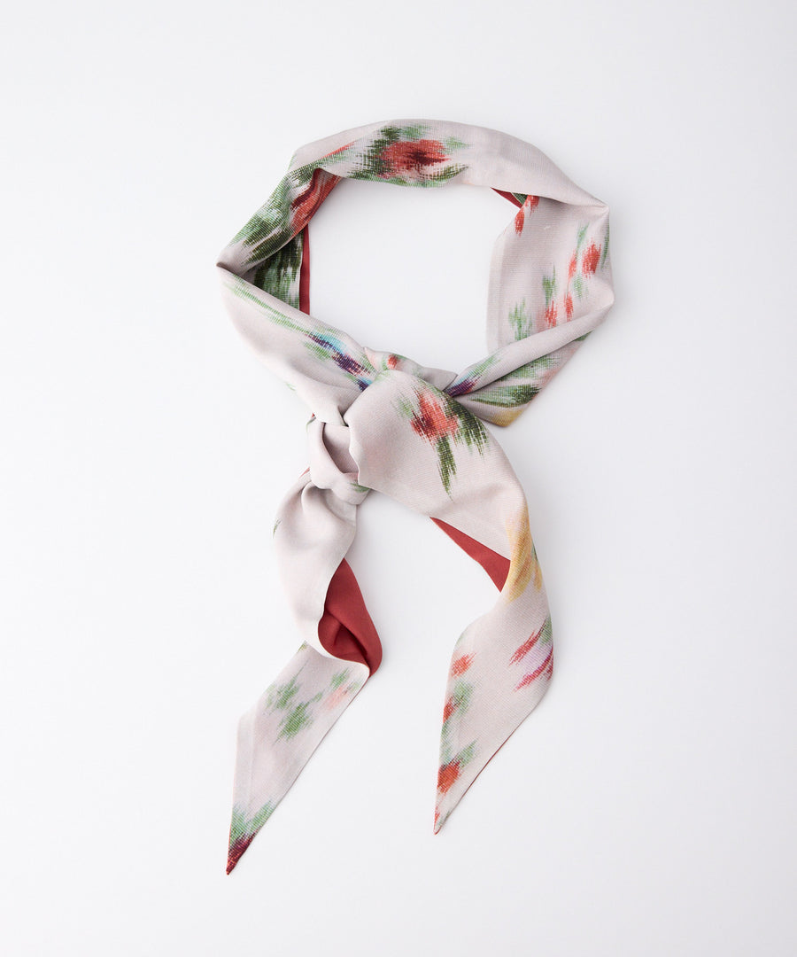 Slim White Flower Scarf /スカーフ*Japan Exclusive