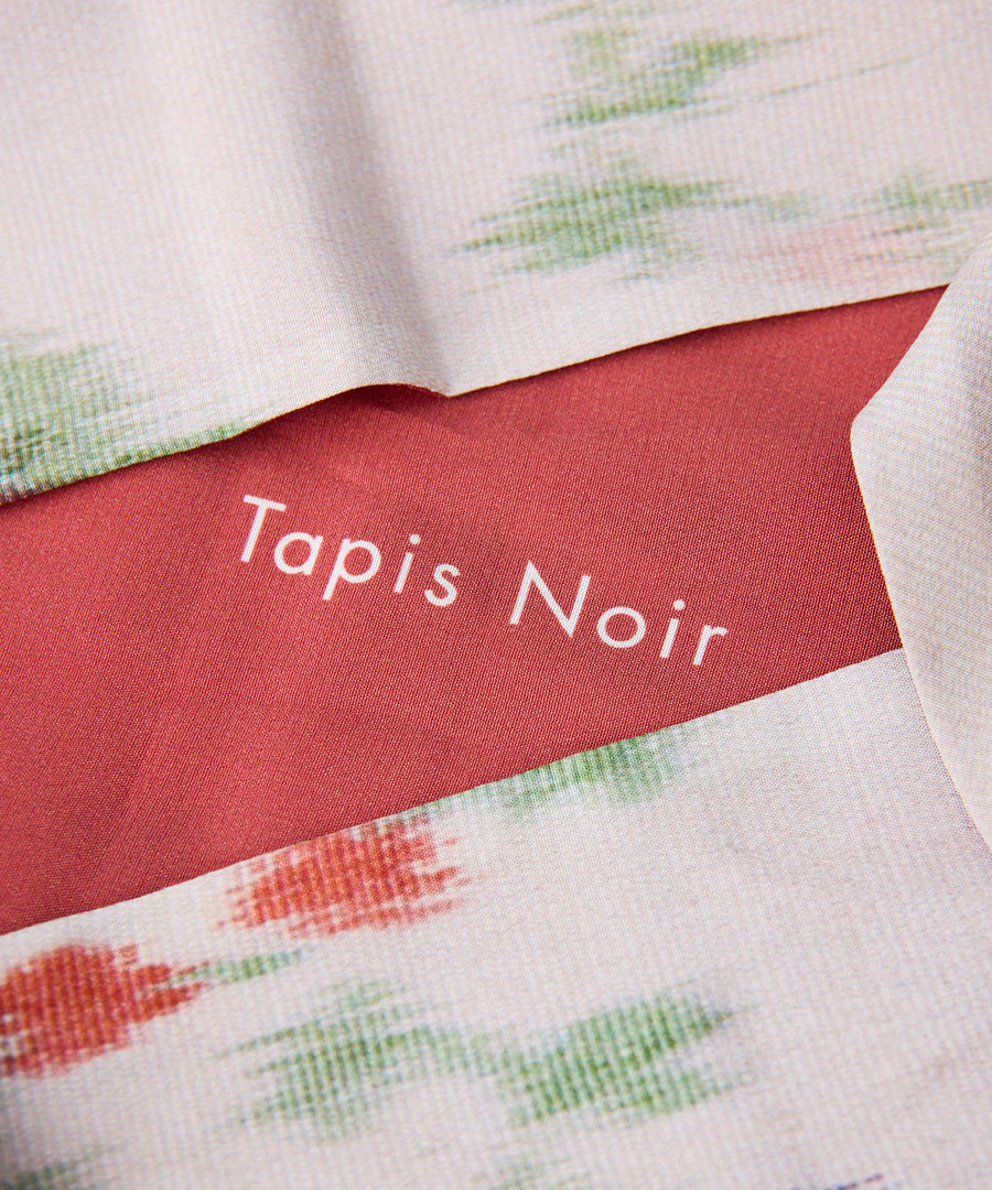 Slim White Flower Scarf /スカーフ*Japan Exclusive