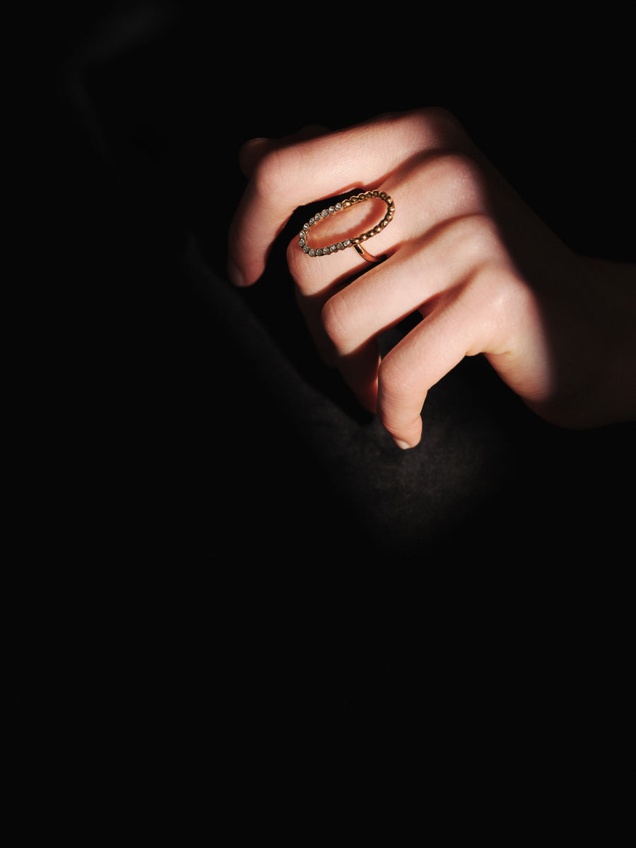 CUTSTEEL sparkle ring/リング