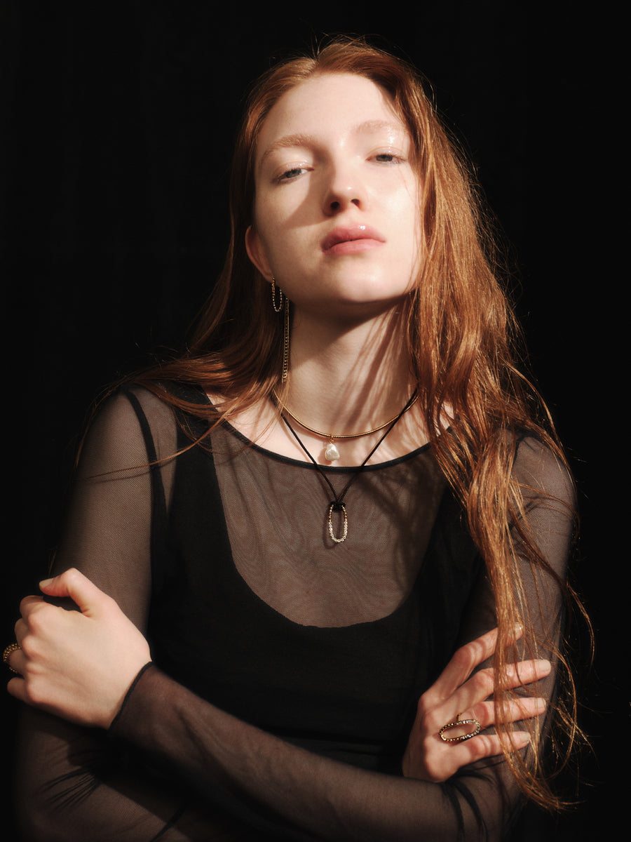 CUTSTEEL sparkle choker and pendant/ネックレス