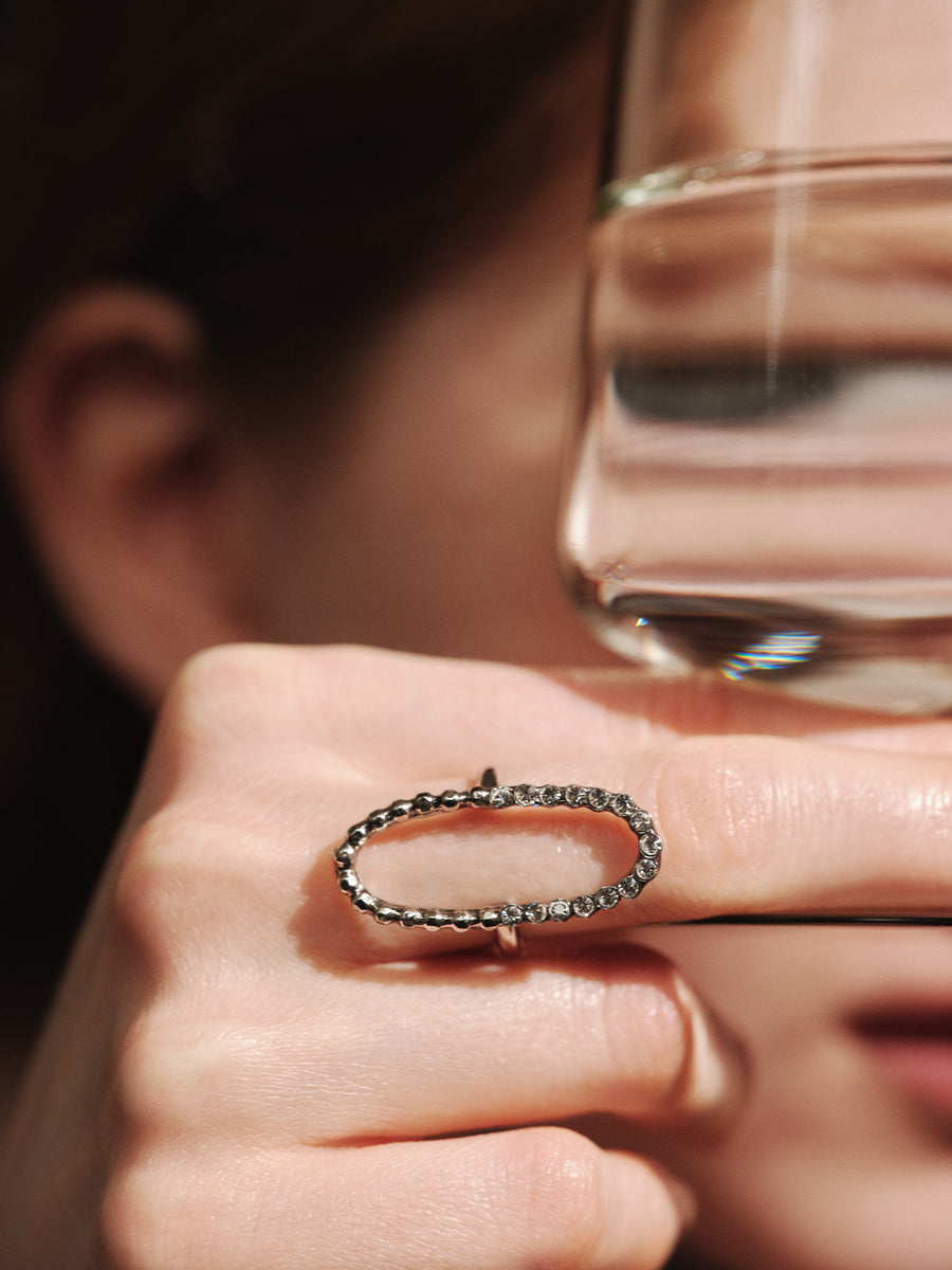 CUTSTEEL sparkle ring/リング