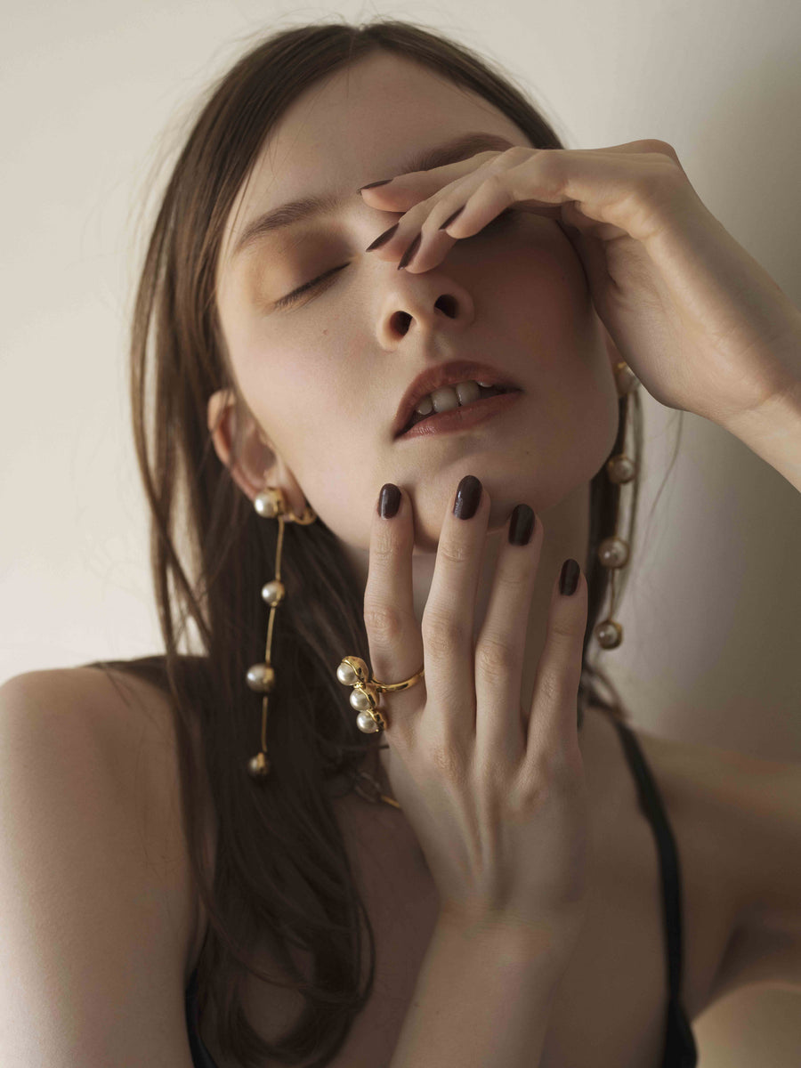 BEAUTE long earring/イヤリング