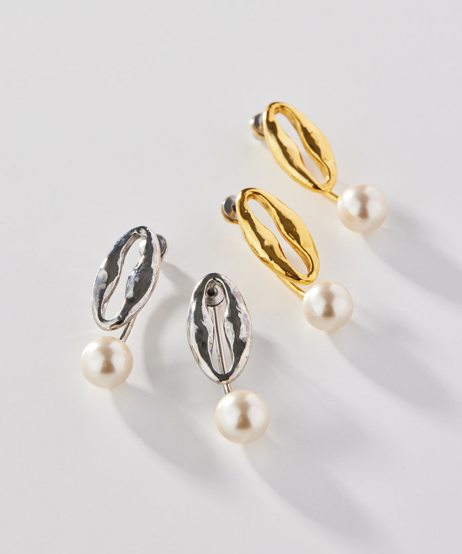 ADER.bijoux（アデルビジュー）｜EPARS 2way pearl pierce/ピアス 