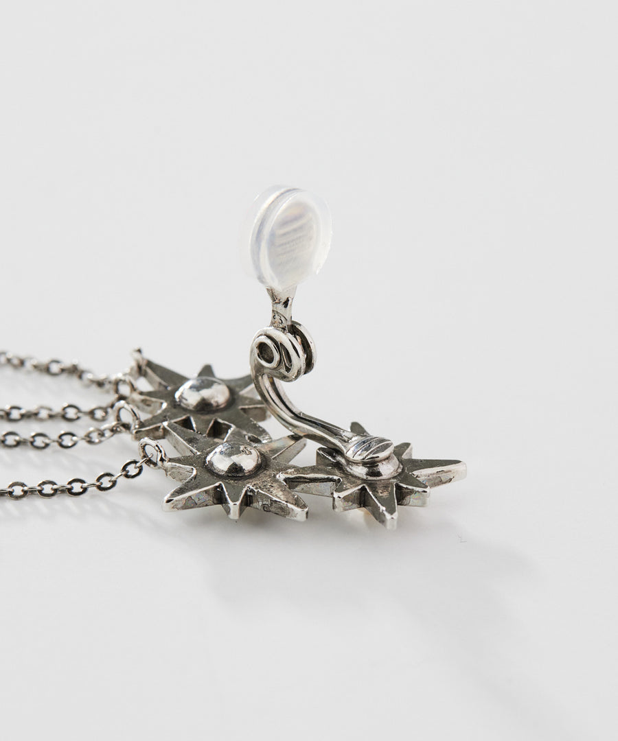 STAR fringe earring/イヤリング