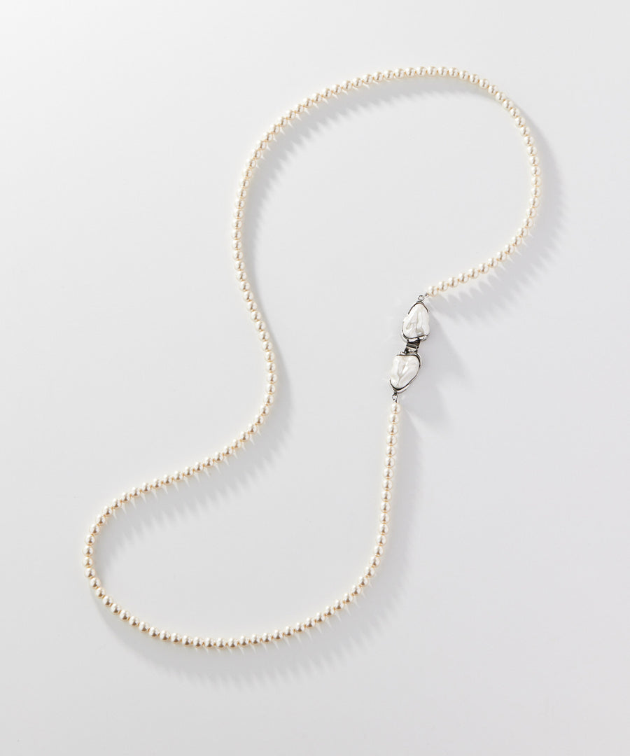 ENGRAM pearl long necklace/ネックレス