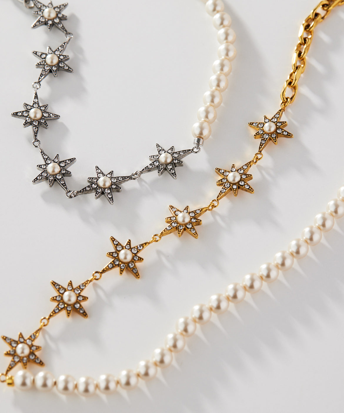 ADER.bijoux（アデルビジュー）｜STAR pearl short necklace