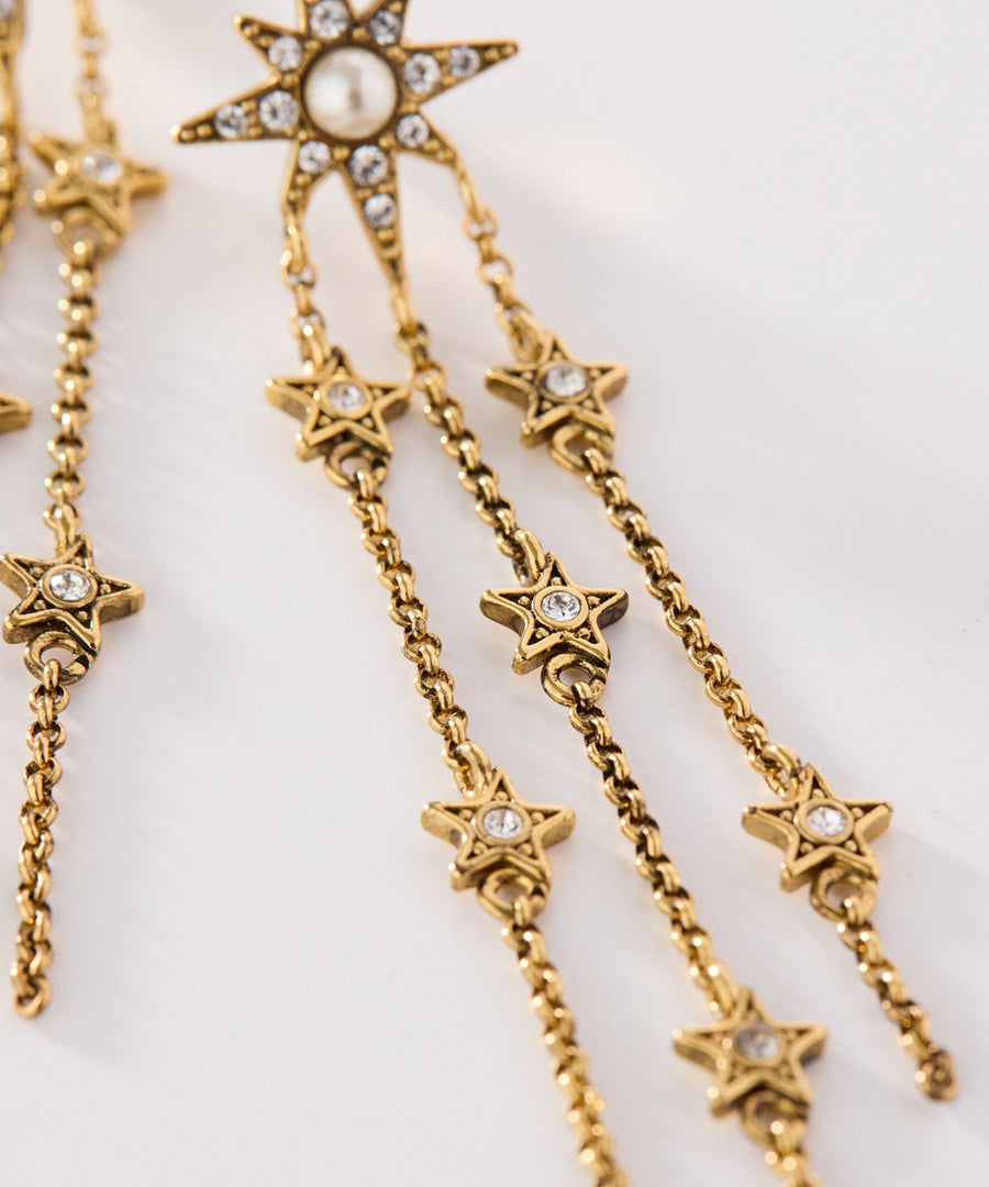 TINY STAR grigri fringe pierce/earring　ピアス/イヤリング